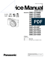 Panasonic Service Manual TZ100 Series