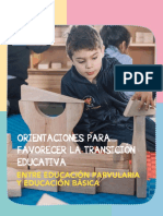 Orientaciones Transición Educativa