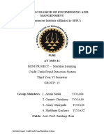 Credit Cards Fraud Detection System Synopsis