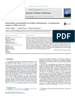 Naturalizing Sustainability in Product Development A Comparative Analysis of IKEA and SCA