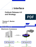 The Idoc Interface: Outlook Release 4.0 and Strategy