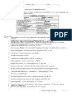 Assignment # 2: Fundamentals of Accounting