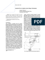 Analysis of Mechanical Error in Quick-Return Shaper Mechanism