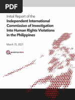 Investigate PH Initial Report With Annexes March 20,2021