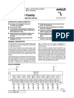 PALCE22V10 Family: 24-Pin EE CMOS Versatile PAL Device