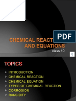 Chemical Reaction and Equations