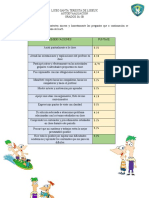 Taller Autoevaluación Clima Escolar