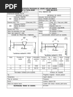 'Specificatia Procedurii de Sudare (WPS) Nr.1000/2019