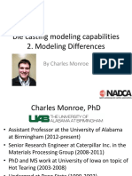 Web073 Die Casting Modeling Capabilities2. Modeling Differences