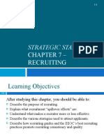 Strategic Staffing: Chapter 7 - Recruiting