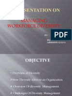 Presentation On MANAGING DIVERSITY