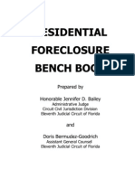 Florida Foreclosure Judge's Bench Book