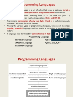 Programming Languages