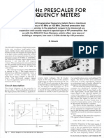 1.5-Ghz Prescaler For Frequency Meters: R. Bönsch