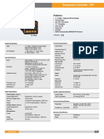 Temperature Controller - PID PID500: Features