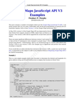 Google Maps Javascript API v3 Examples