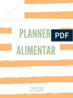 Planner Alimentar