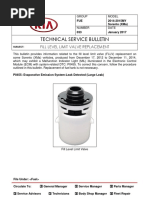 Technical Service Bulletin: Fill Level Limit Valve Replacement