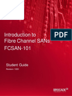 Introduction To Fibre Channel Sans: Student Guide