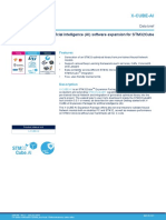 Artificial Intelligence (AI) Software Expansion For STM32Cube