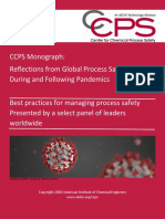 CCPS Monograph Reflections From Global Process Safety Leaders