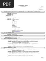 Safety Data Sheet: 1. Identification of The Substance / Preparation and of The Company / Undertaking