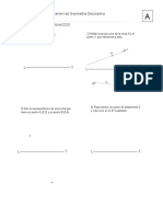 Examen Geometria Descriptiva