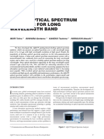 Aq6375 Optical Spectrum Analyzer For Long Wavelength Band: MORI Tohru ISHIHARA Gentarou KANEKO Tsutomu HORIGUCHI Atsushi