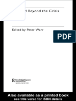 (Rethinking Southeast Asia) Peter Warr - Thailand Beyond The Crisis-Routledge (2004)