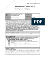 Unit Plan - Part 1 - Self-Expression and Coping