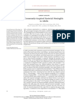 Community-Acquired Bacterial Meningitis in Adults: Review Article