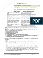 05 Agriculture Chapter Wise Important Questions