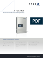 Blueplanet 15.0 + 20.0 TL3: Transformerless, Three-Phase String Inverters