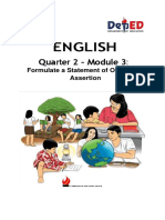 Quarter 2 - Module 3:: English