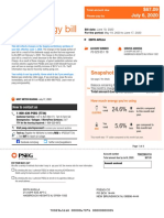 PSEG Sample Electric Bill