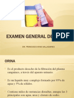 Examen General de Orina