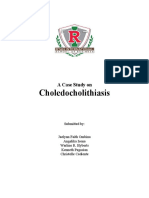 A Case Study On Choledocholithiasis