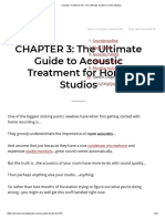 Acoustic Treatment 101 - The Ultimate Guide For Home Studios