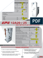 12 KV Sinnar EPE - Switchgear - Catalog