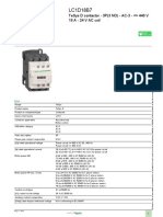 Ficha Técnica Contactor