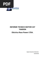 Informe Tecnico Motor Cat Tamden