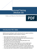 Module 6 Slabs and Beams Detailing