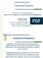 Chemical Sensors: Contact Details