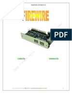 Seminar Report On Fire Wire