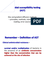 Antimicrobial Susceptibility Testing