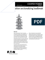 Four-Position Sectionalizing Loadbreak Switches