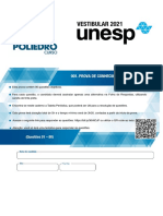 Simulado Unesp - 1 Fase