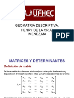 Matrices y Determinantes