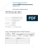 3 Partial Homework: Universidad Tecnologica de Honduras