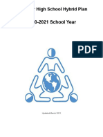 Montclair High School Hybrid Plan